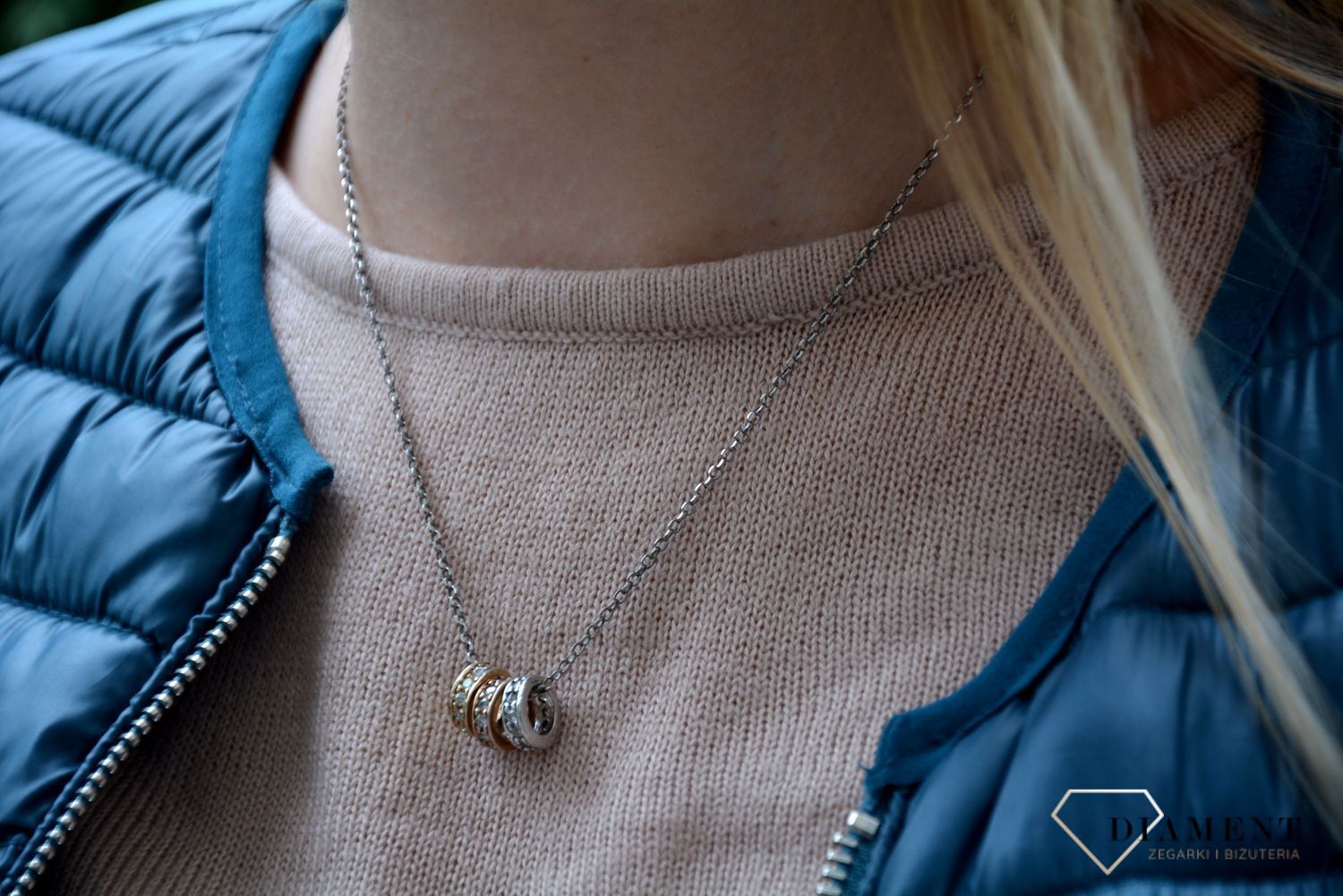 Naszyjnik srebrny damski Fope ✓ Biżuteria damska  ✓ Naszyjniki damskie ✓ Naszyjniki damskie z cyrkoniami ✓ Kurier 24h ✓ Gwarancja najniższej ceny ✓ Zapraszamy!.jpg